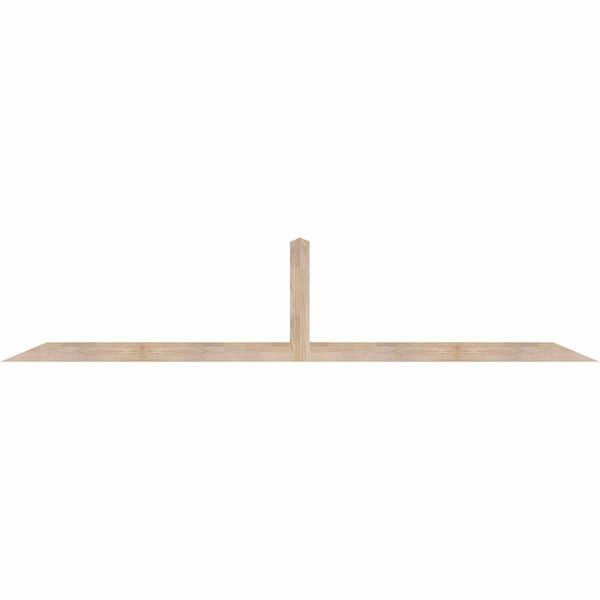 Ekena Millwork Portland Smooth Timber Gable Bracket, Douglas Fir, 108"W x 22"H x 1 1/2"D x 3 1/2"F, 5/12 Pitch GBW108X22X0204POR00SDF - main